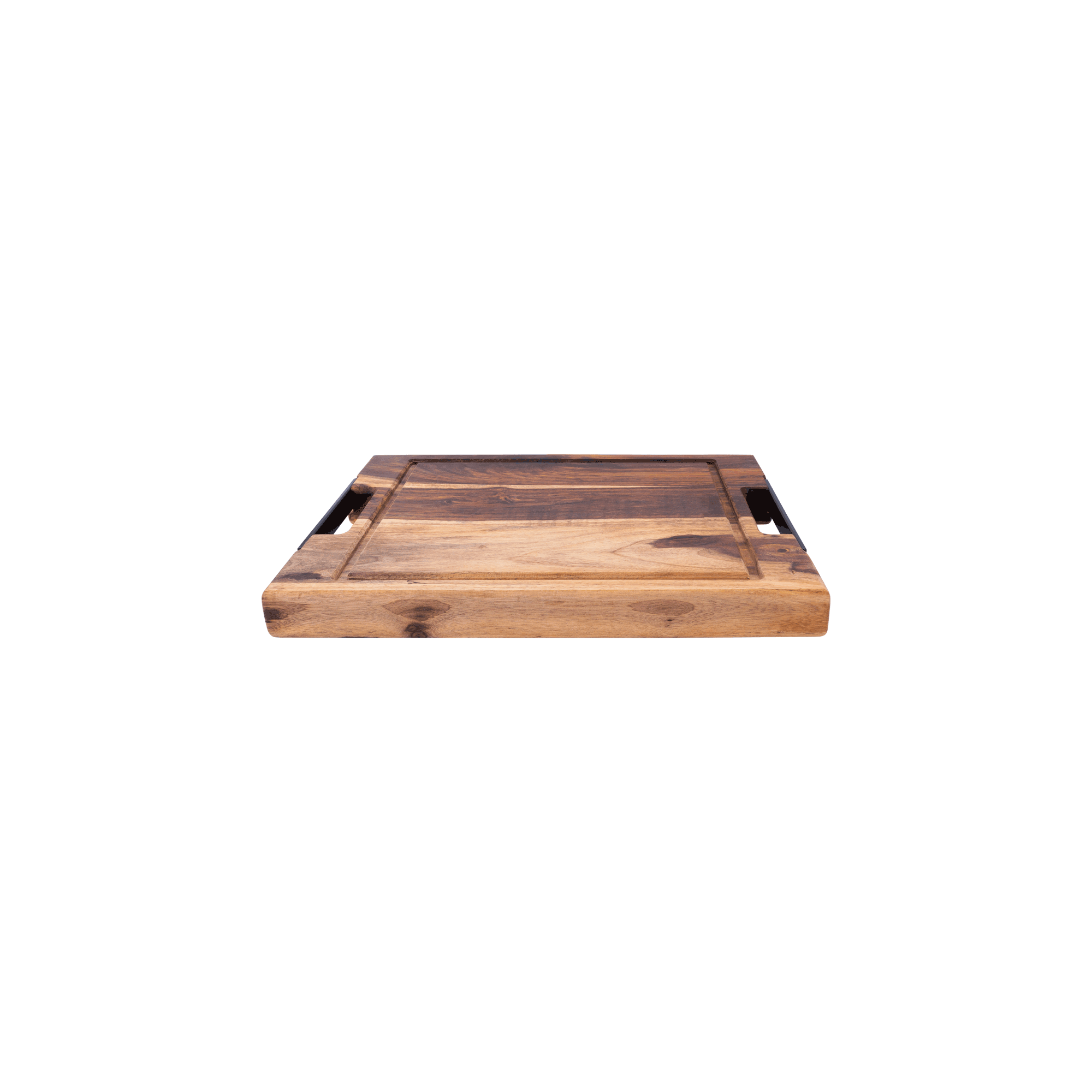 Pure Rose Wood Steakplank sapgoot en handvatten 40 x 30 cm