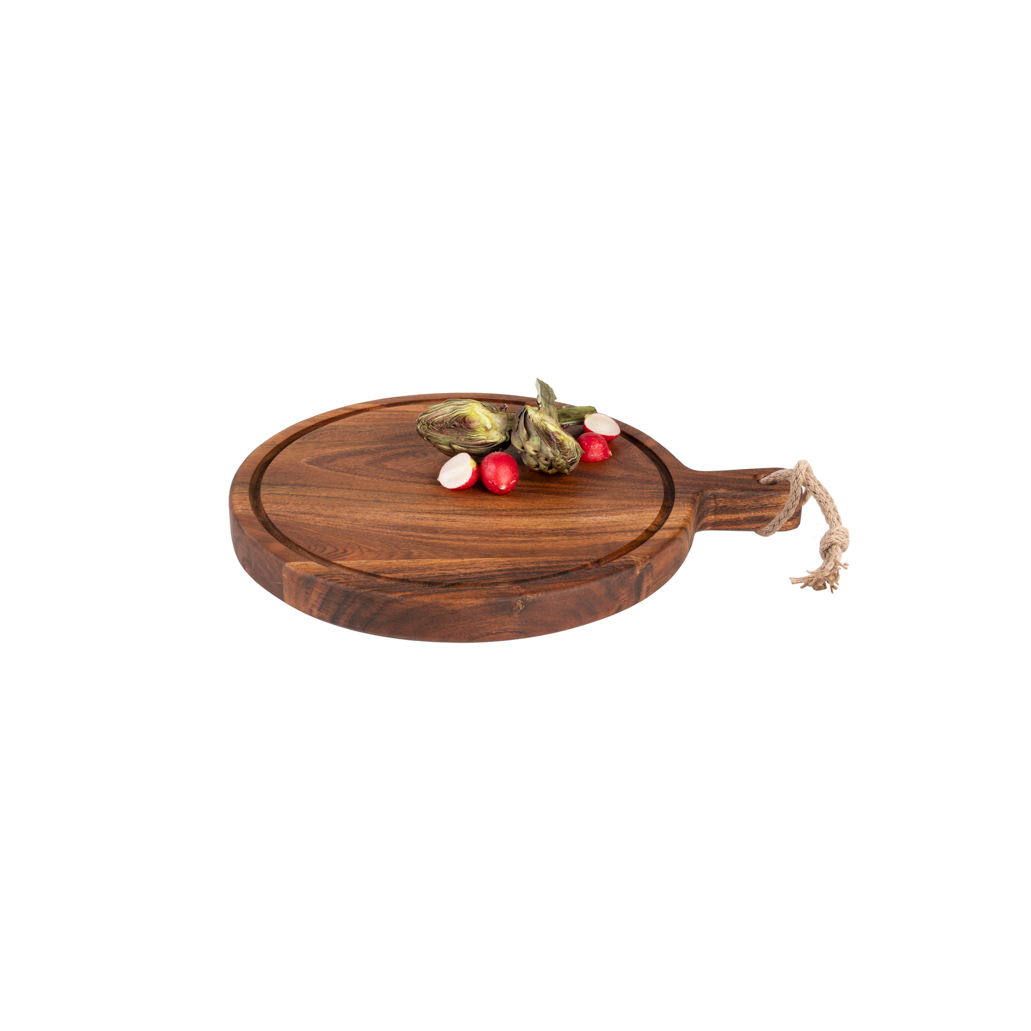 Pure Acacia Wood Serveerplank 34x3.5 cm