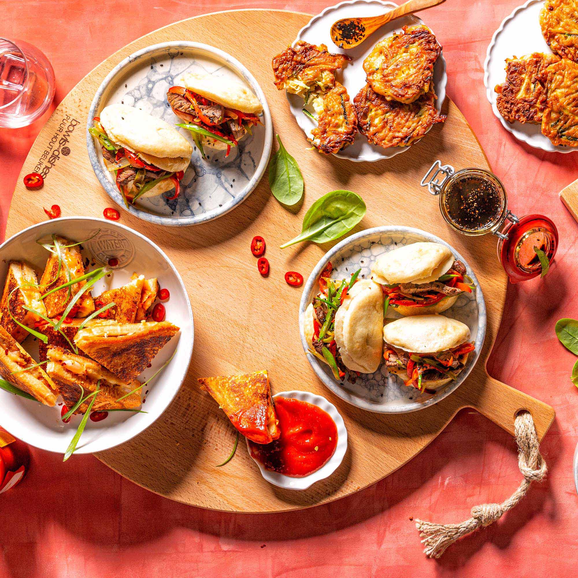 Puur Hout | Beuken Serveerplank rond Ø 50 x 2 cm Puur Hout | Beuken Serveerplank rond Ø 50 x 2 cm