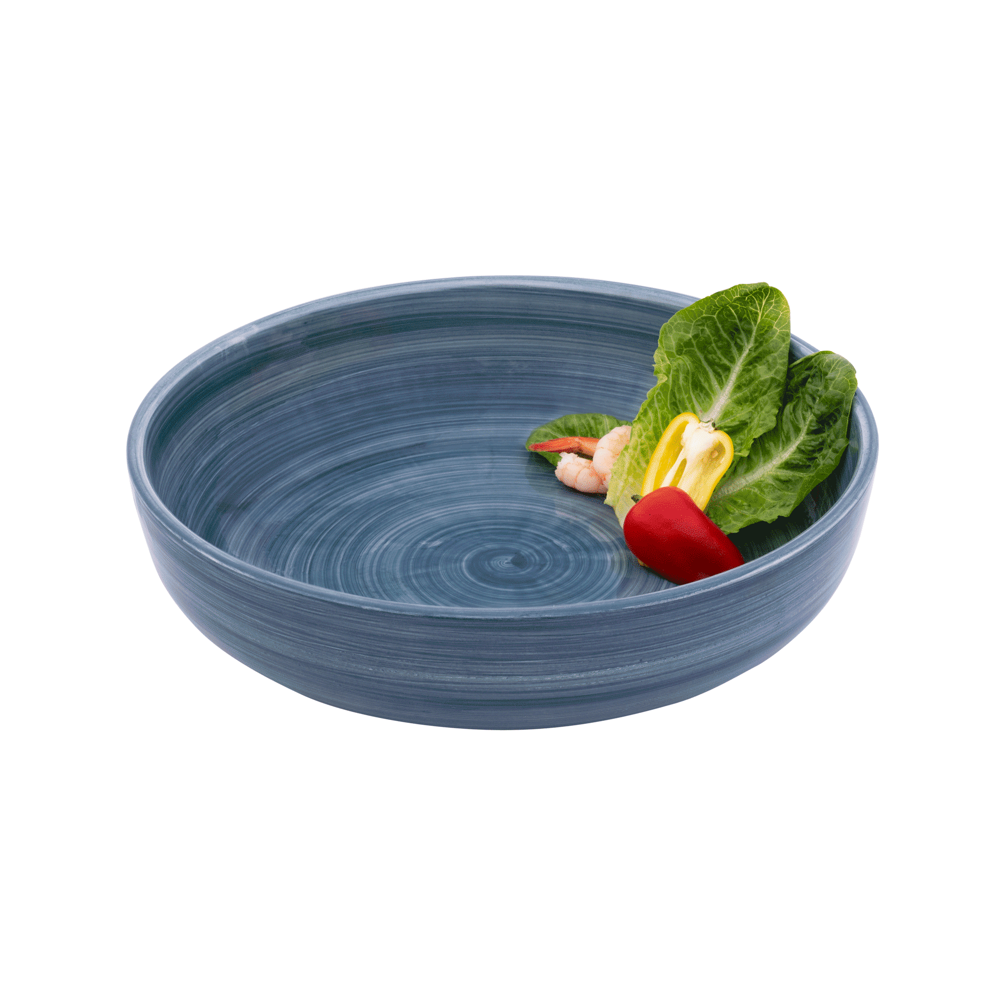 Mano Schaal 31 cm blauwgrijs