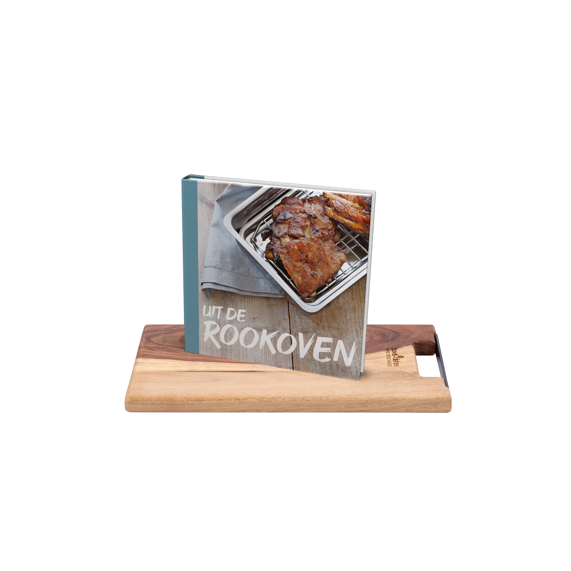 Set - Borrelplank RS1030 + boek Uit de Rookoven