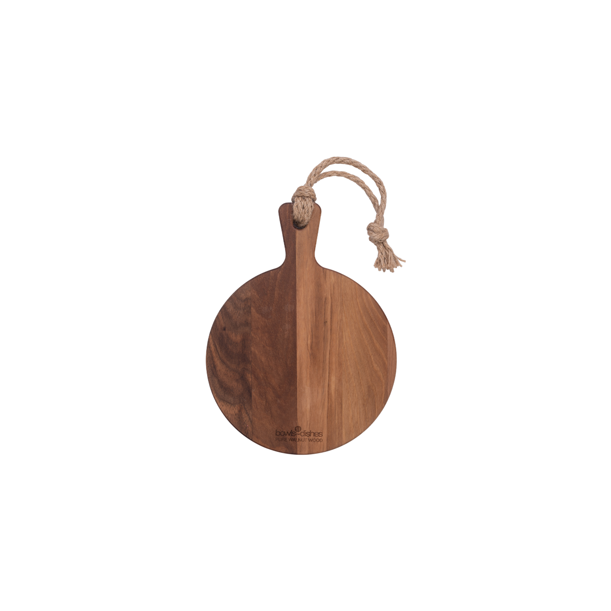 Pure Walnut Wood Serveerplank rond Ø 20 x 1,5 cm