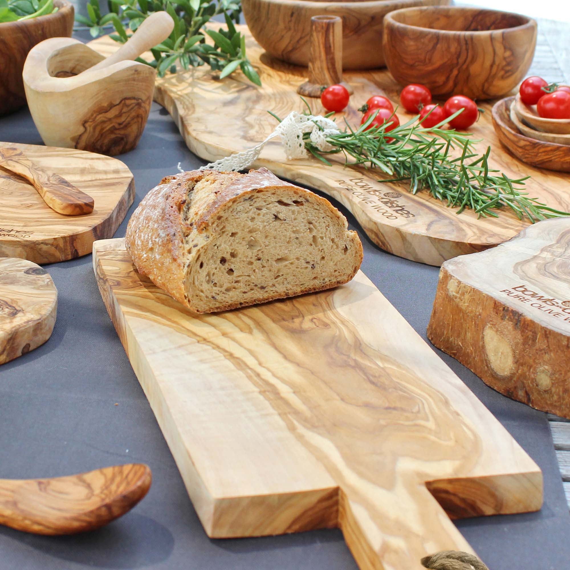 Olijfhouten Bakkersplank 60 cm