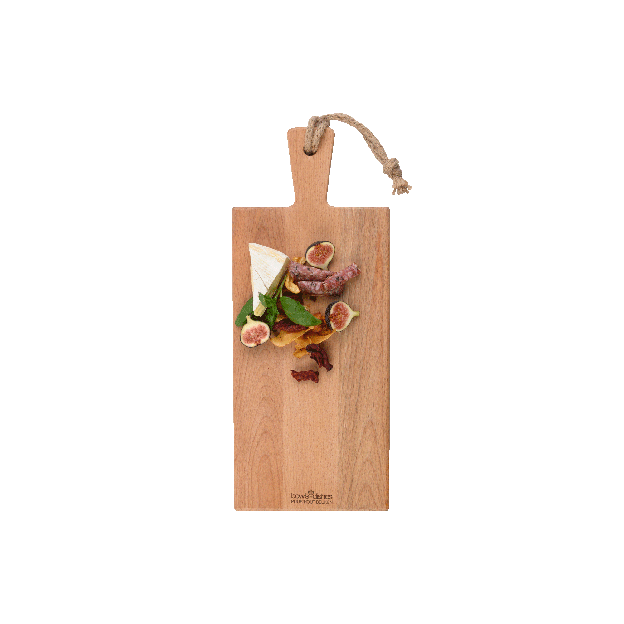 Pure Beech Wood Serving Board 49 x 20 x 2 cm