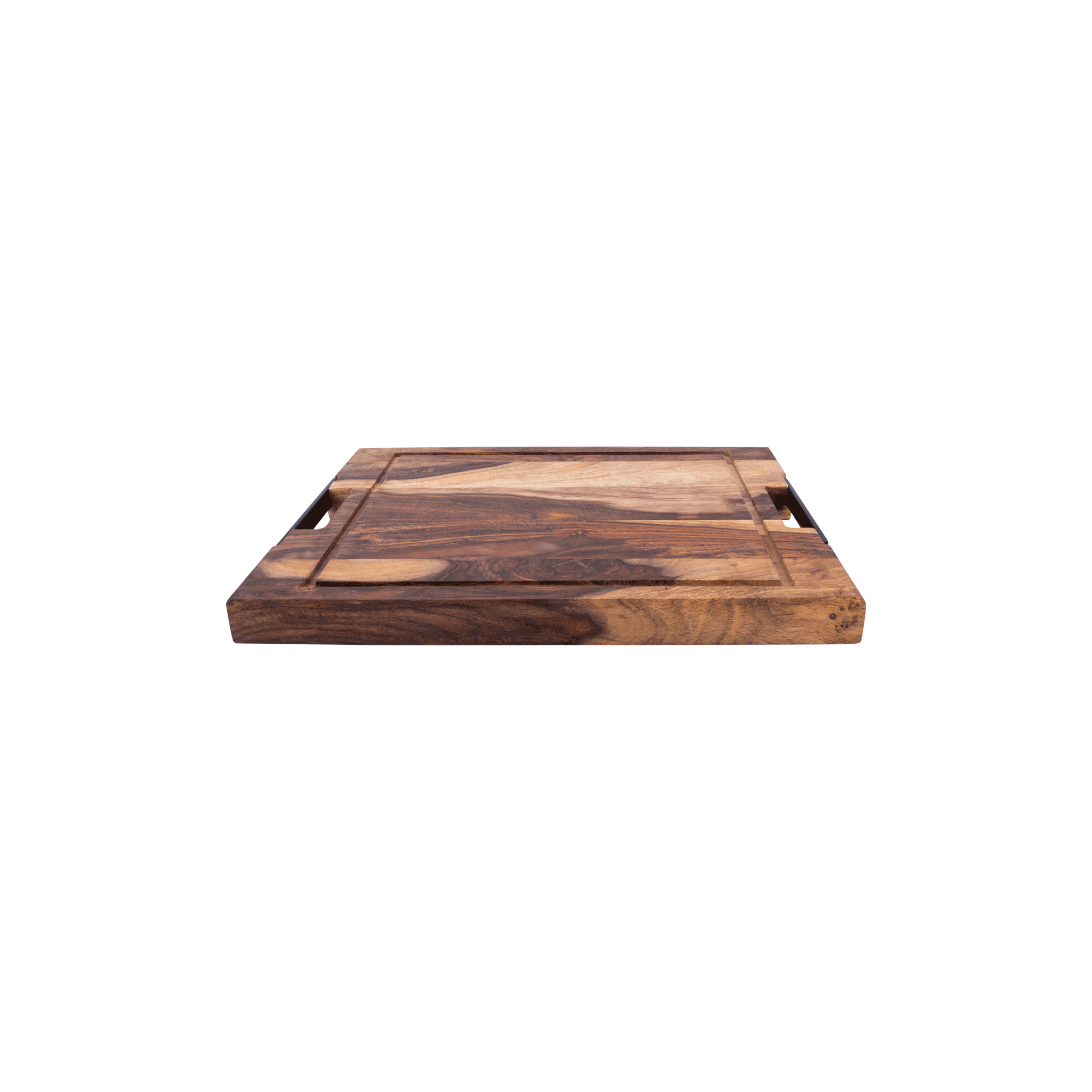 Pure Rose Wood Steakplank sapgoot en handvatten 45 x 35 cm