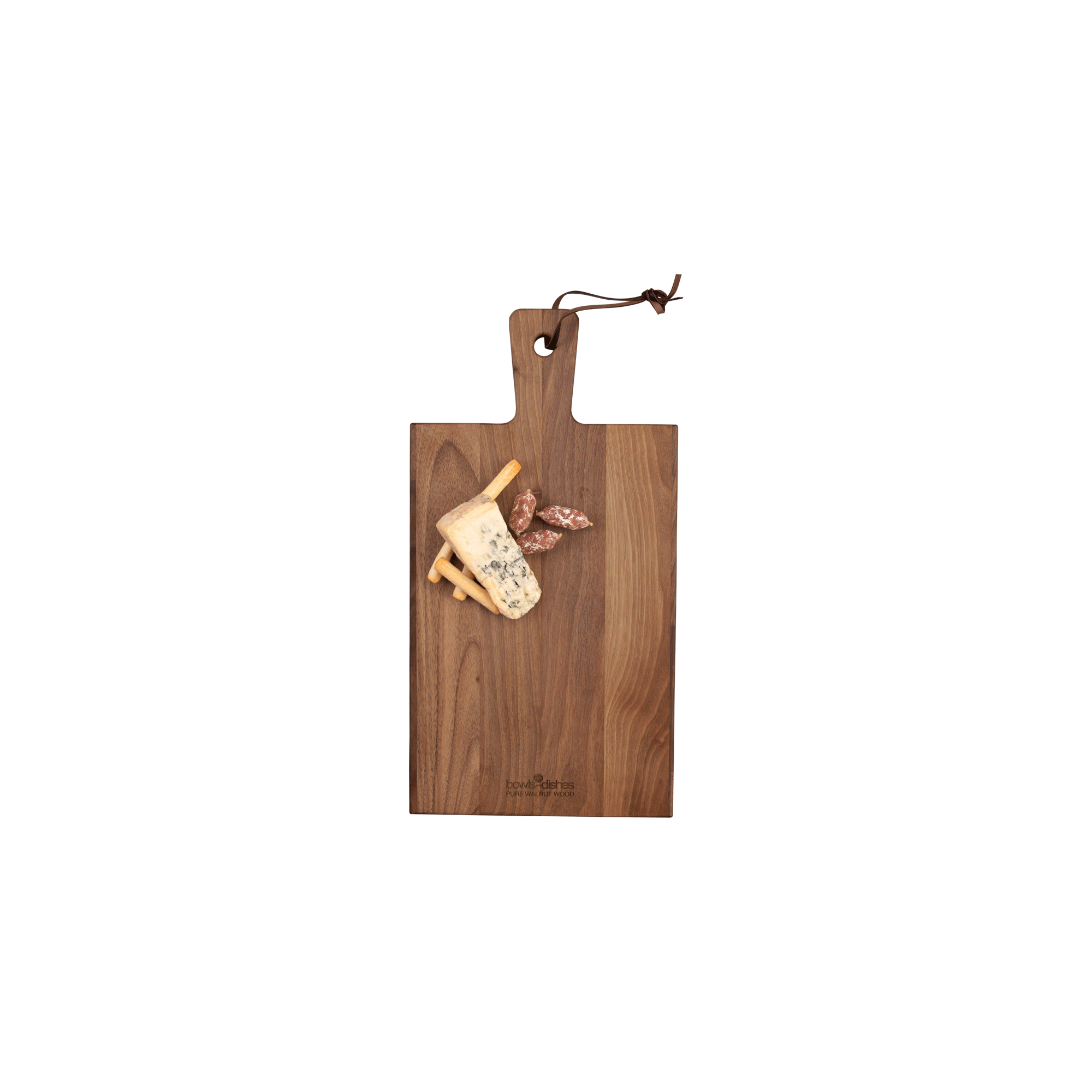 Pure Walnut Wood Serveerplank 38 x 20 x 2 cm