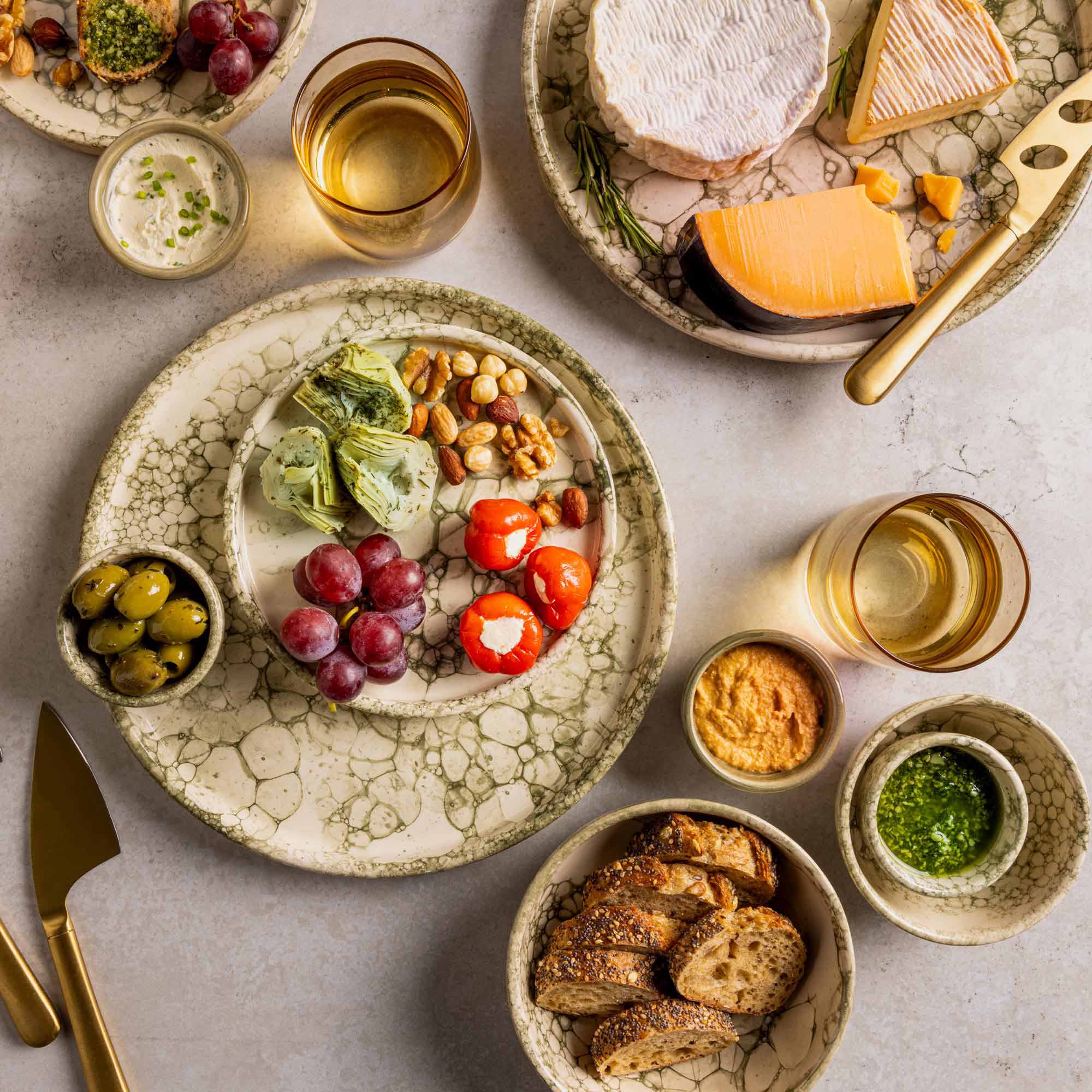 Espuma Bord 28 cm groen Espuma Bord 28 cm groen