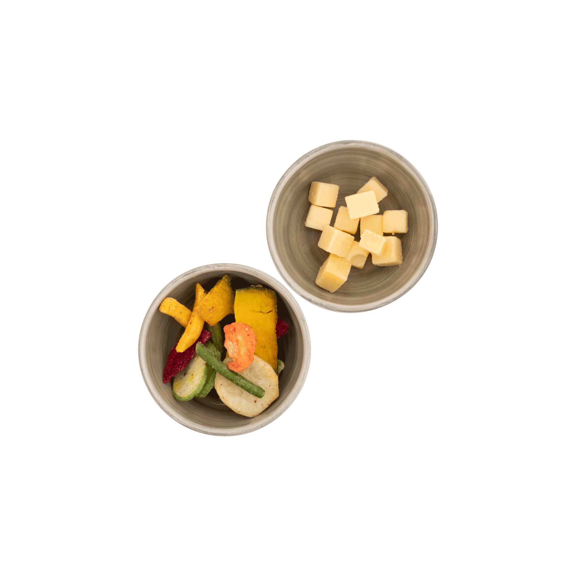 Mano Schaal 11 cm groen - set 2 pcs