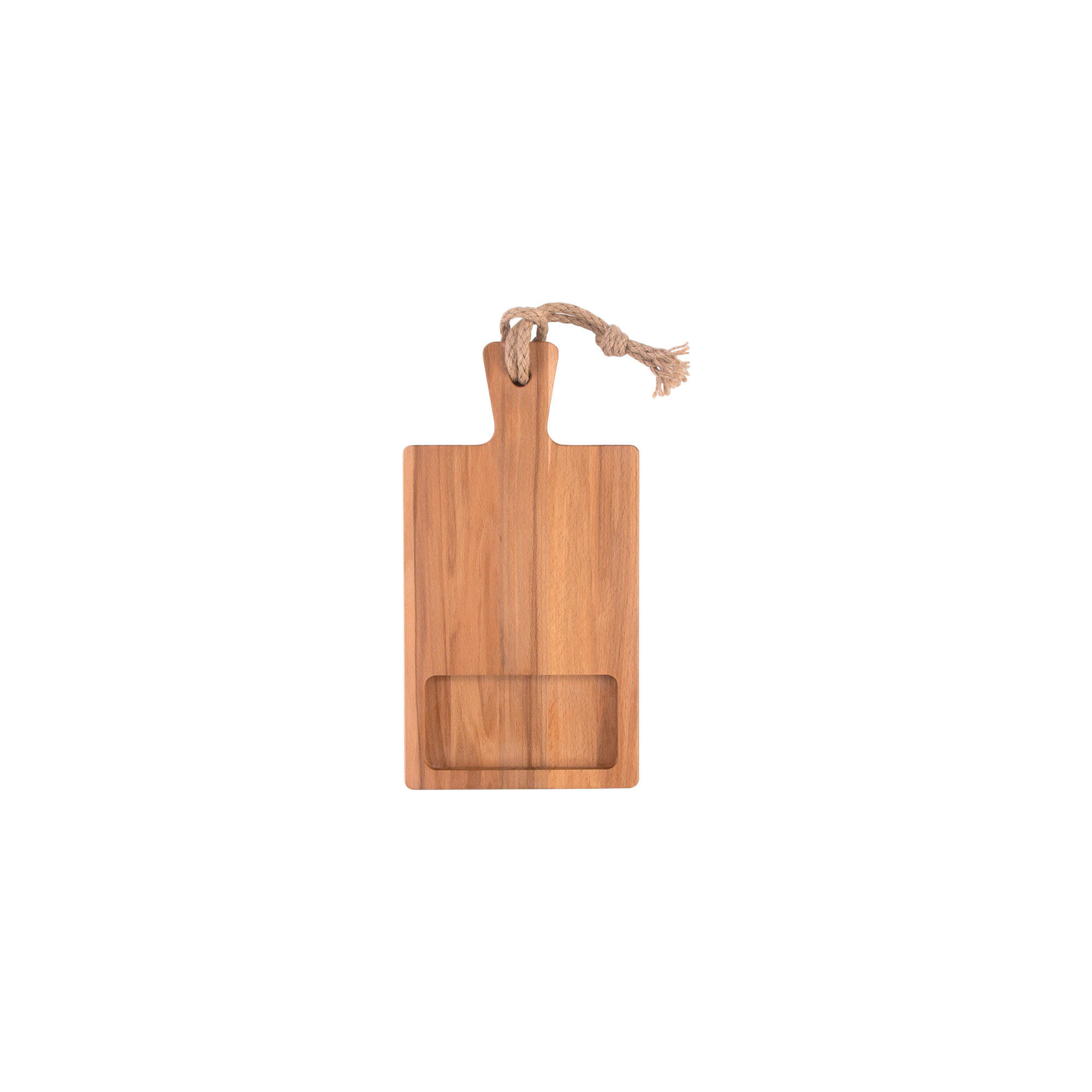 Pure Beech Wood Food Board 35 cm 1 small cutout