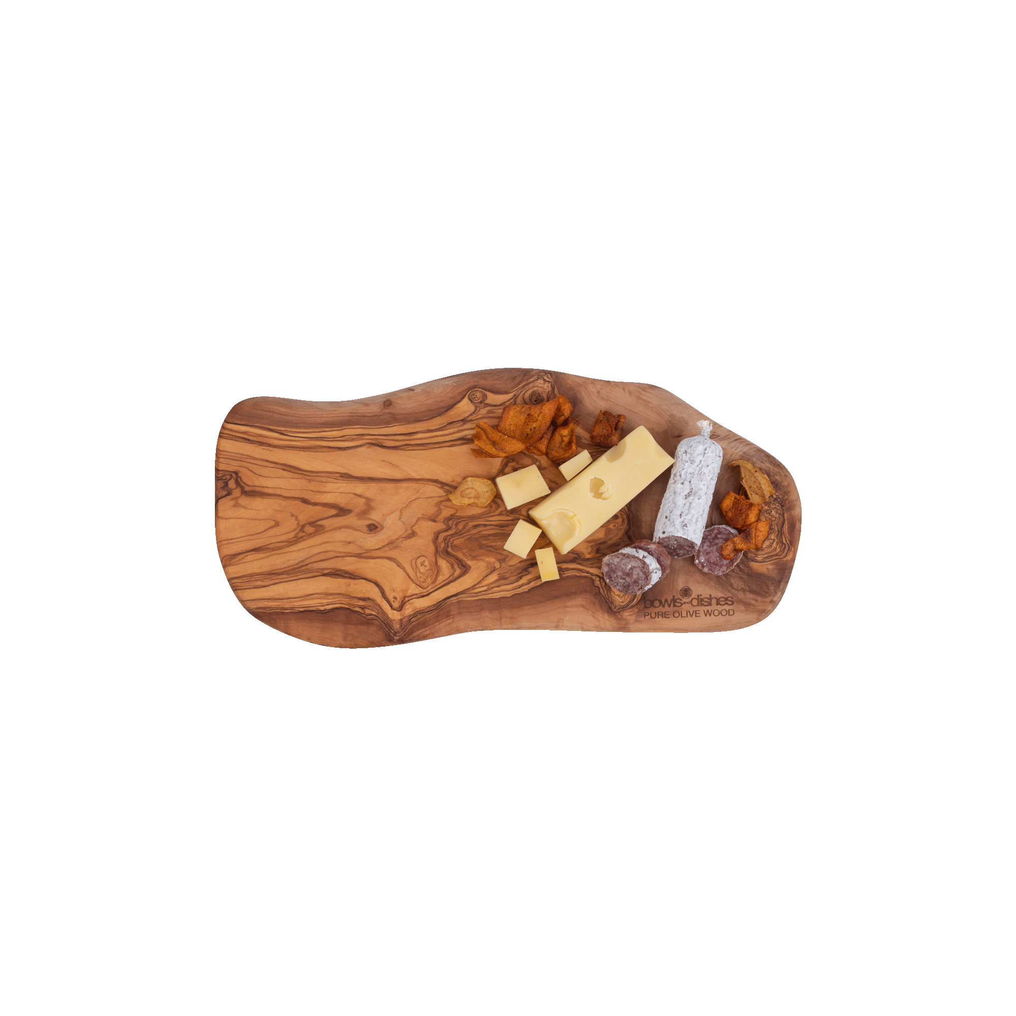 Olijfhouten Borrelplank 40 t/m 45 cm