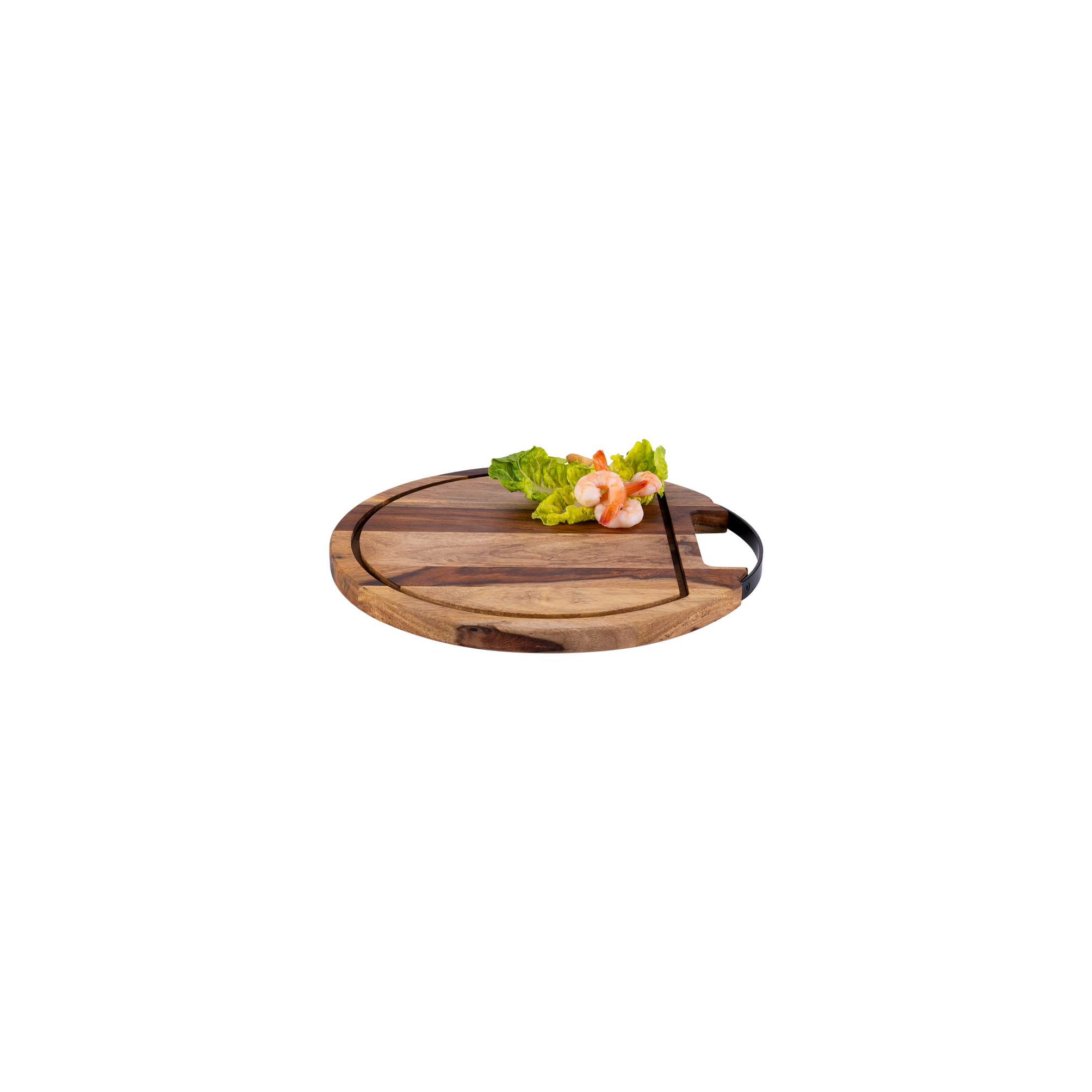 Pure Rose Wood Serveerplank rond 1 sapgoot Ø 30 cm