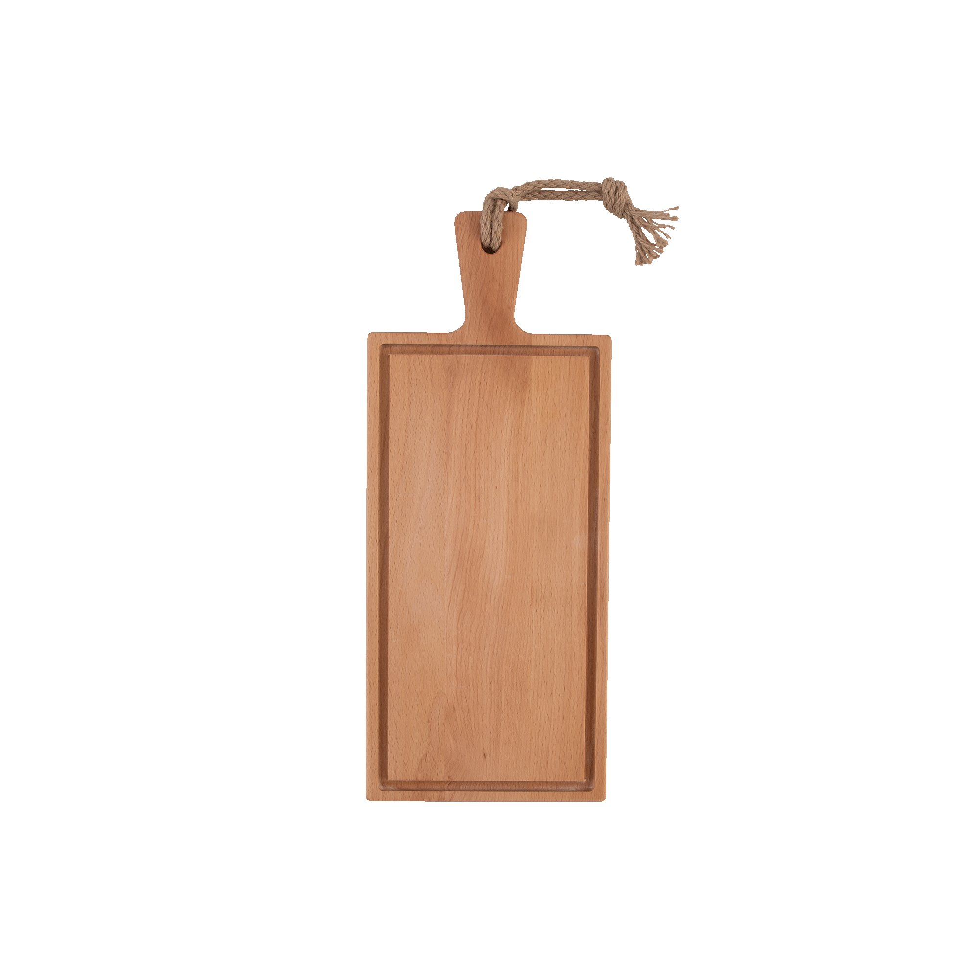 Pure Beech Wood Steak Board 49 x 20 x 2 cm