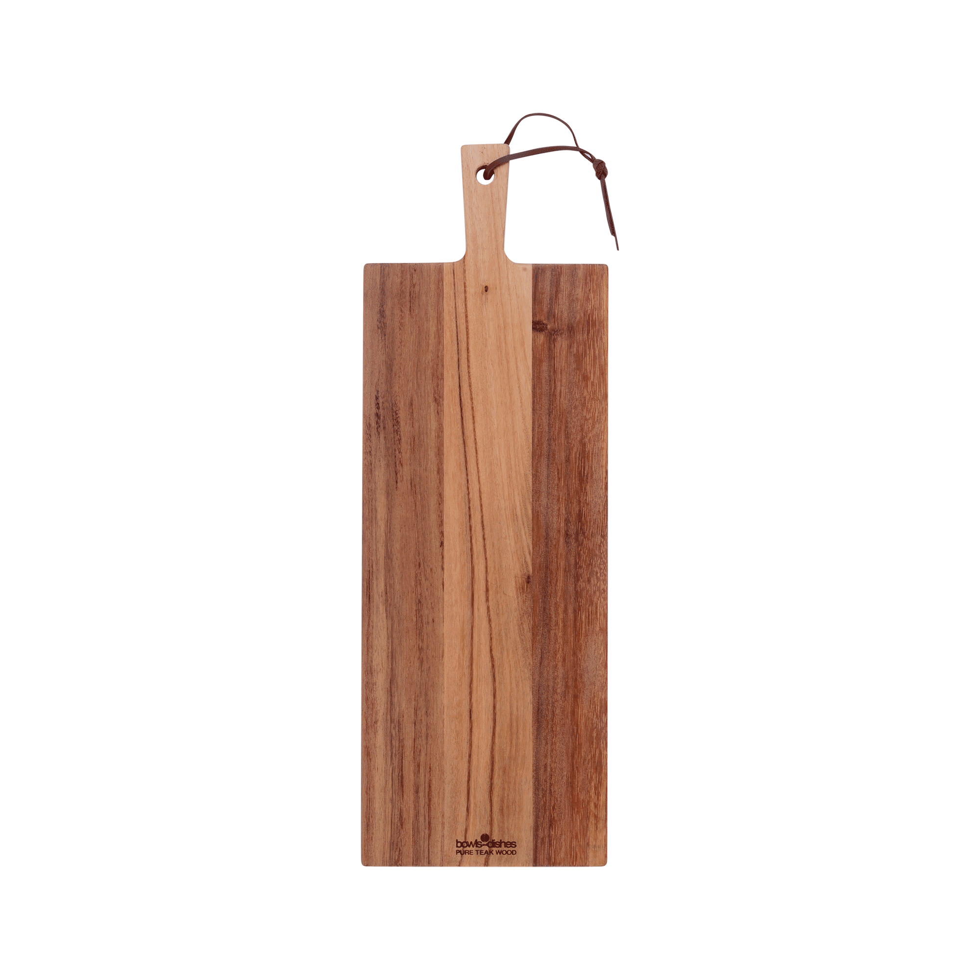 Pure Teak Wood Serveerplank 59 x 20 x 2 cm