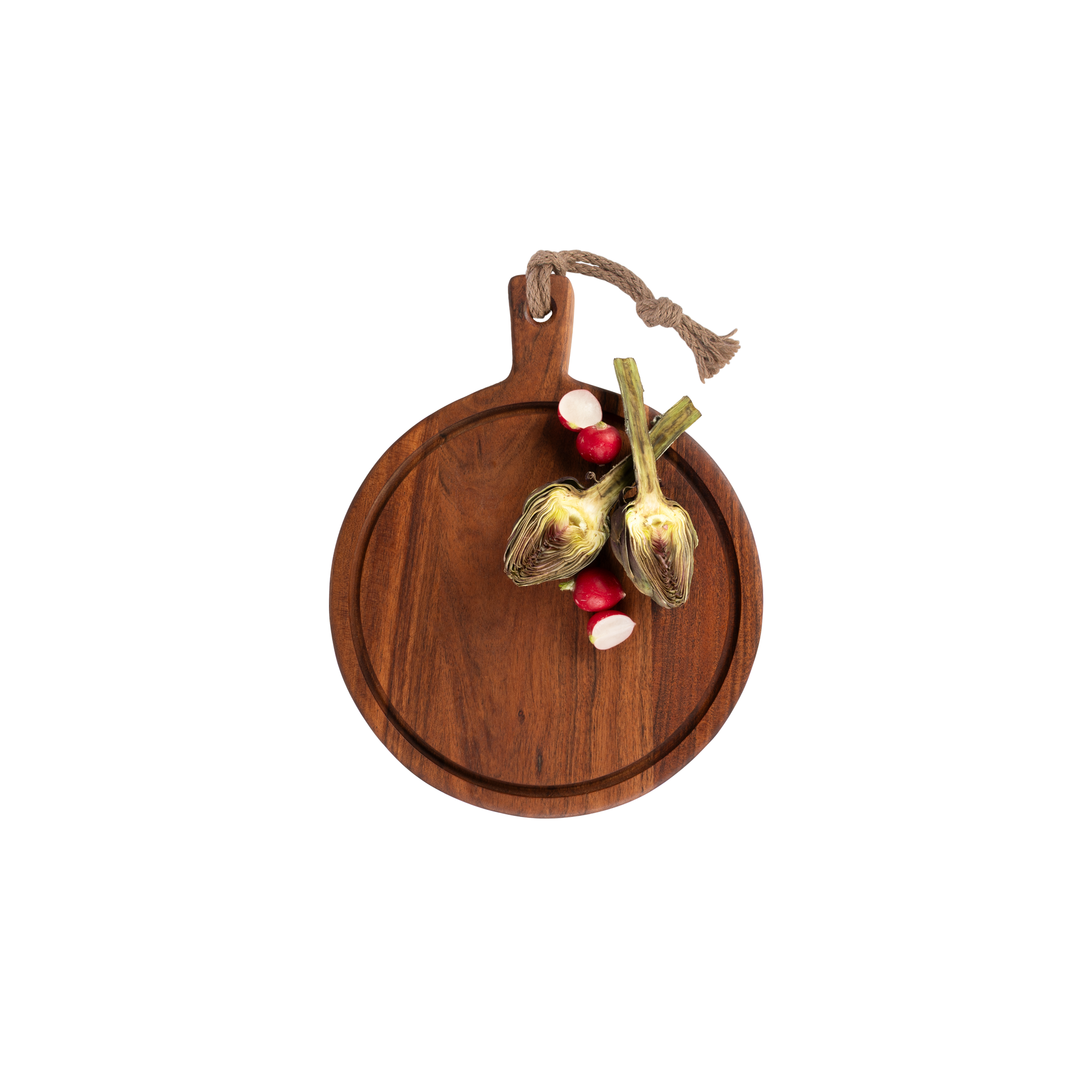 Pure Acacia Wood Serveerplank 29x3.5 cm