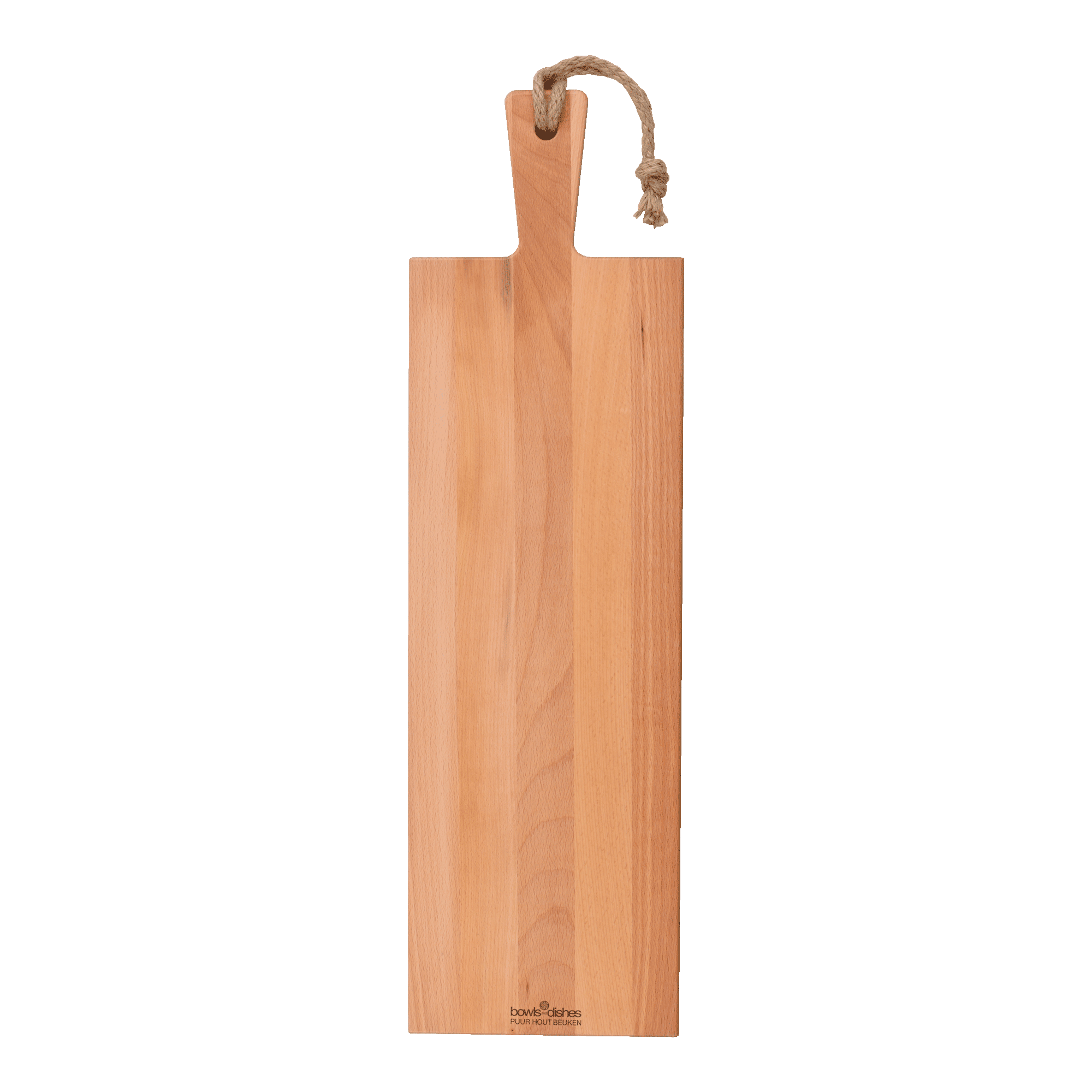 Pure Beech Wood Serving Board 69 x 20 x 2 cm