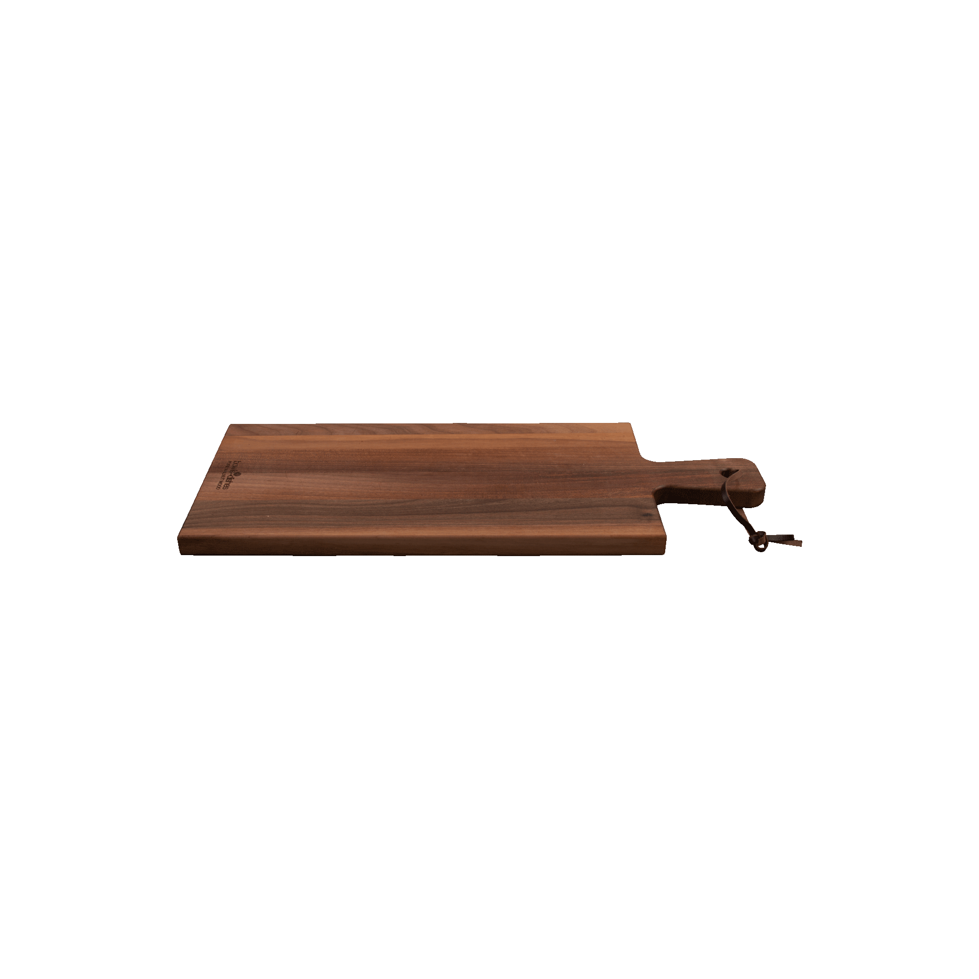 Pure Walnut Wood Serveerplank 49 x 20 x 2 cm