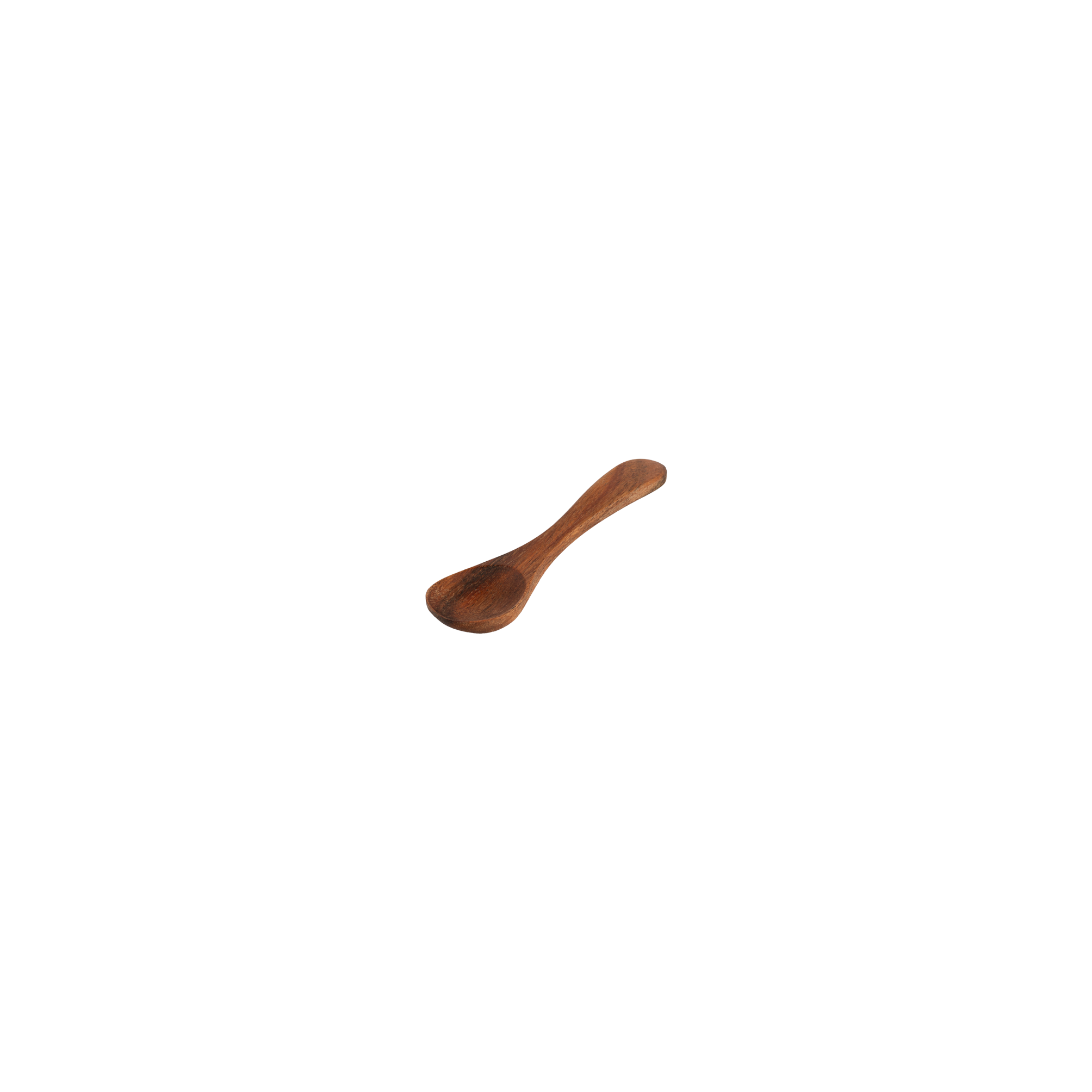 Pure Acacia Wood Tapaslepeltje 12 cm  (Set van 4)