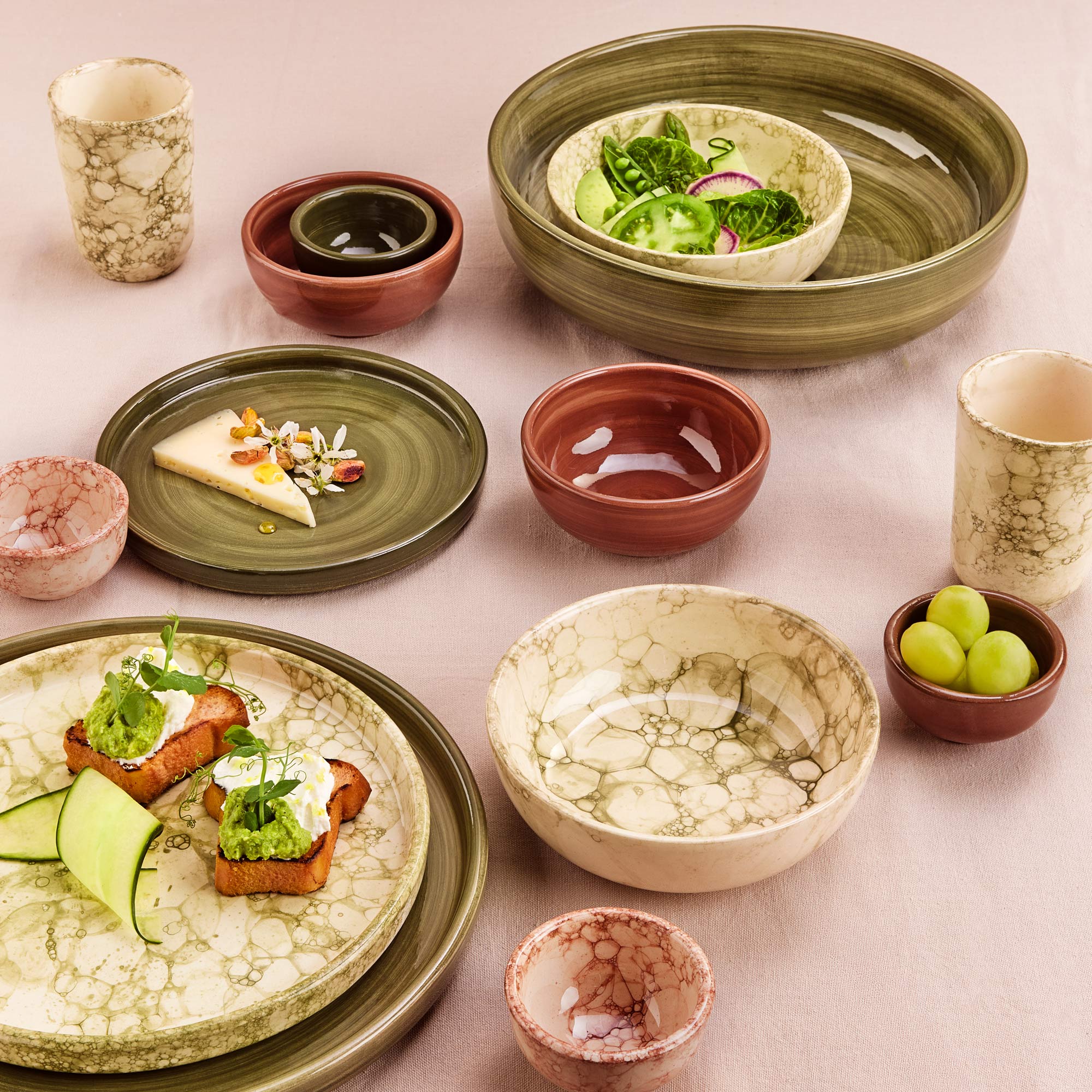 Espuma Mok groen - set 2 pcs