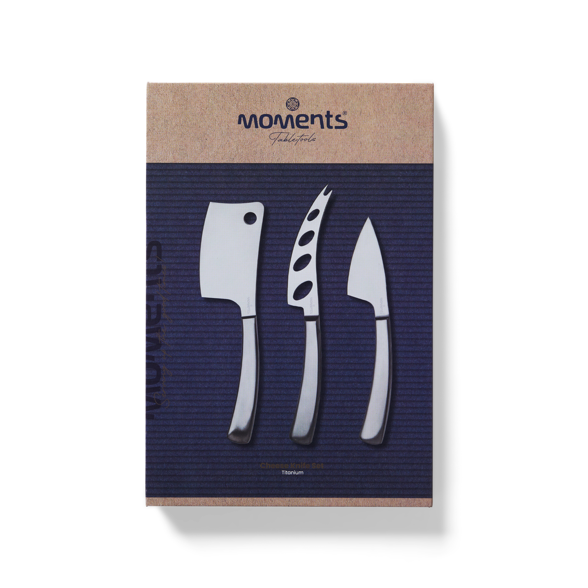 Moments Kaasmessen Titanium set van 3