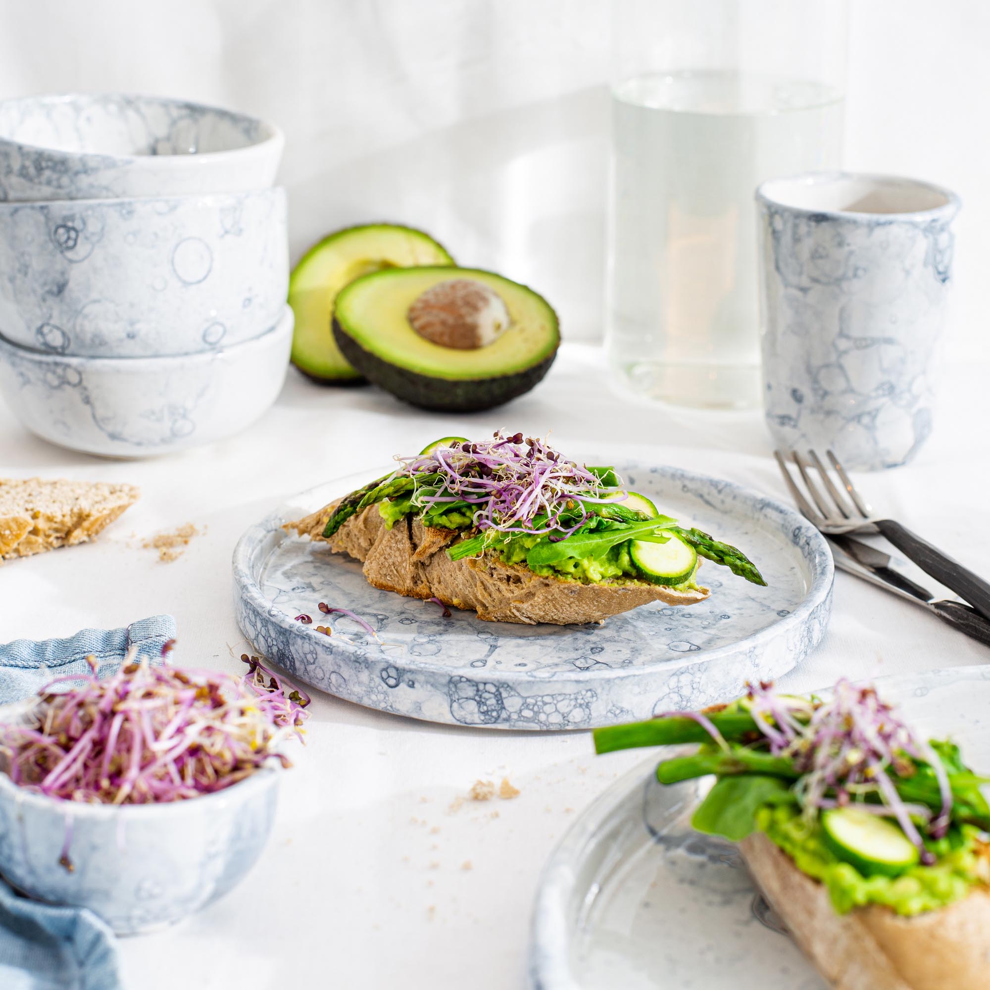 Espuma Mok grijs - set 2 pcs