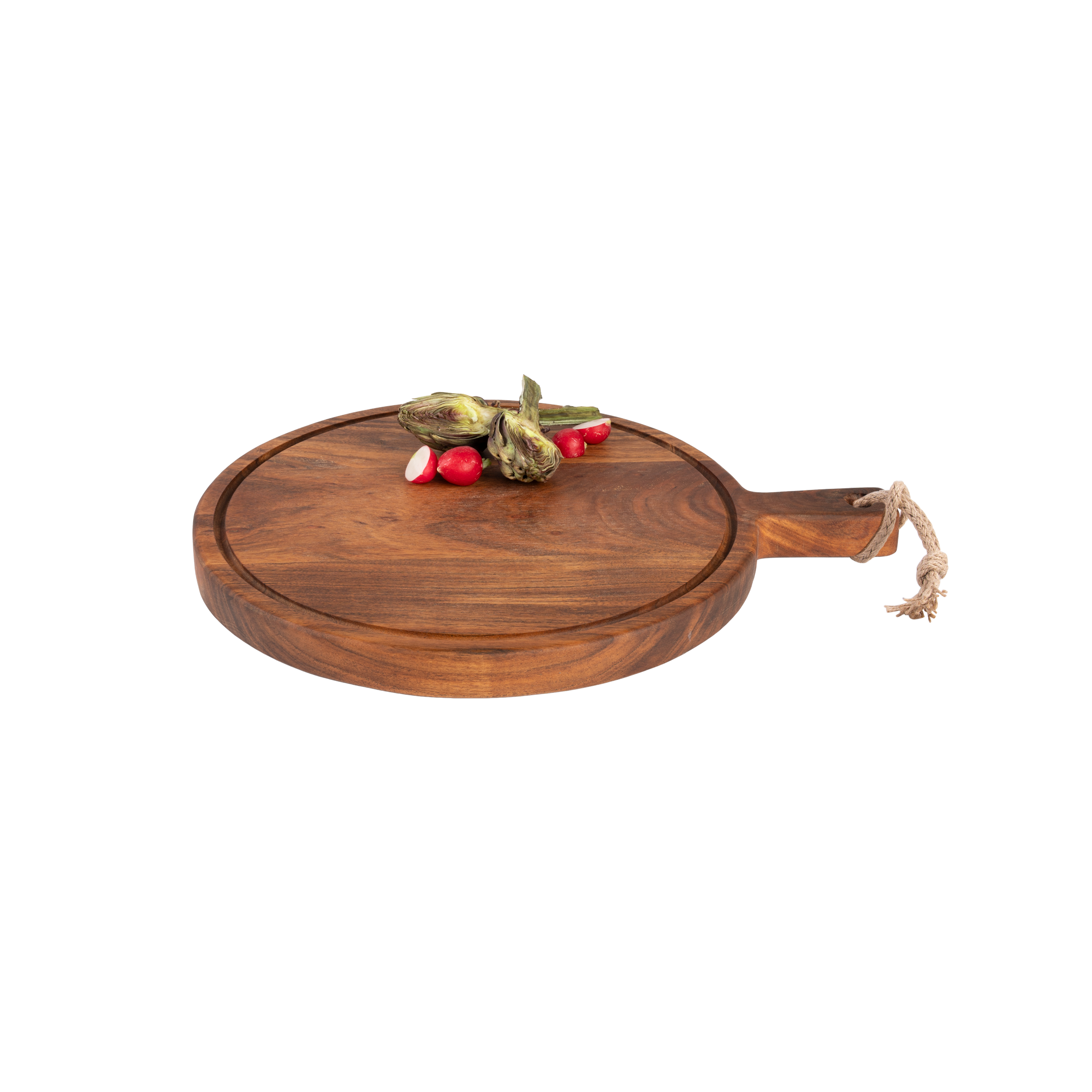 Pure Acacia Wood Serveerplank 39x3.5 cm