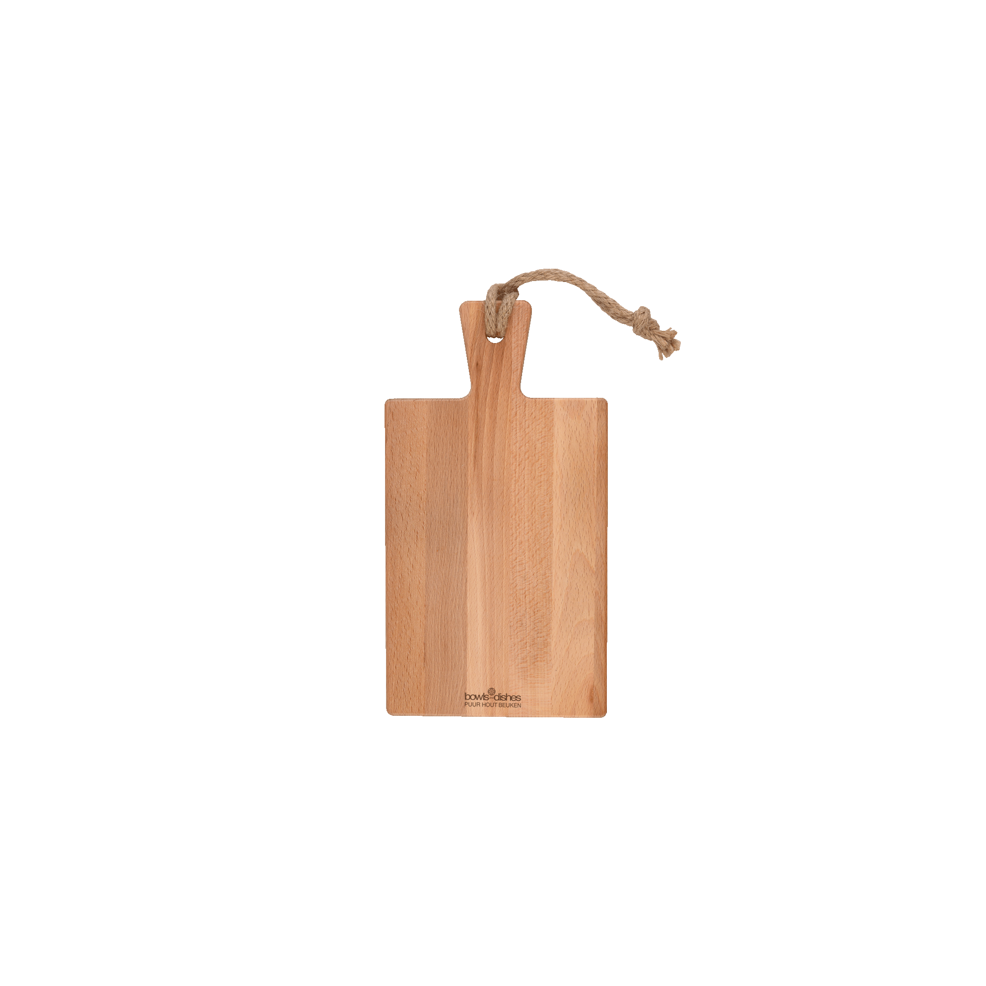 Pure Beech Wood Serving Board 34.5 x 18.5 x 1.9 cm