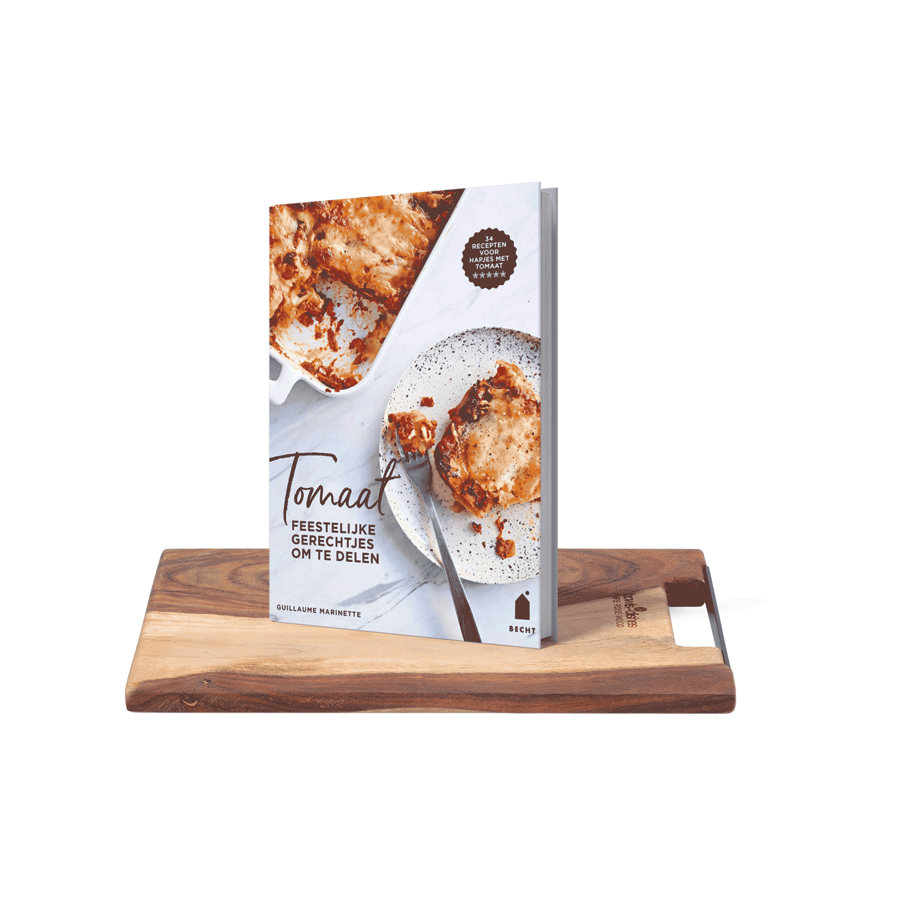 Set - Borrelplank RS1030 + boek Tomaat