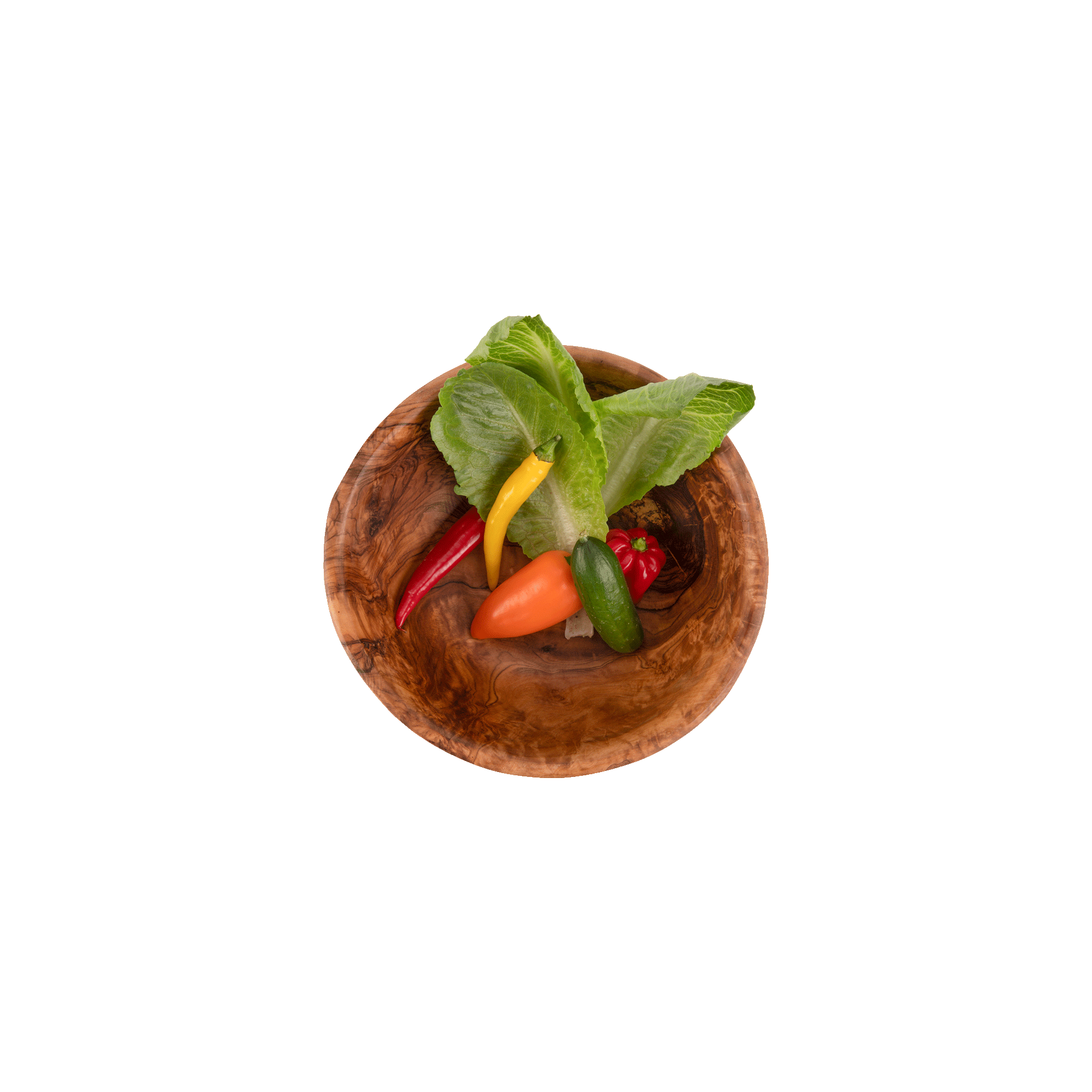 Olijfhouten Schaal Ø 24 cm