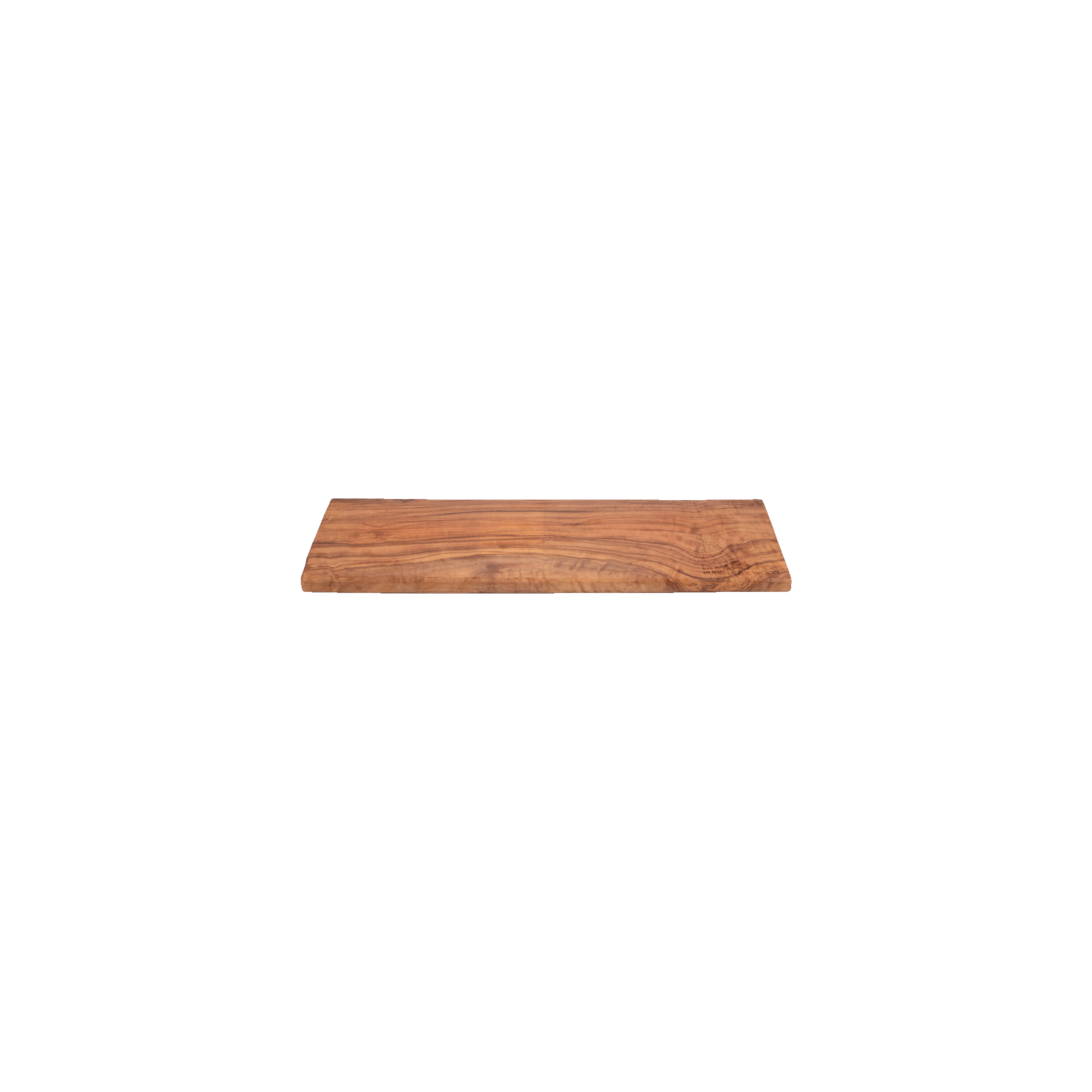 Olijfhouten plank rechthoekig 35 cm dikte 1,5 cm