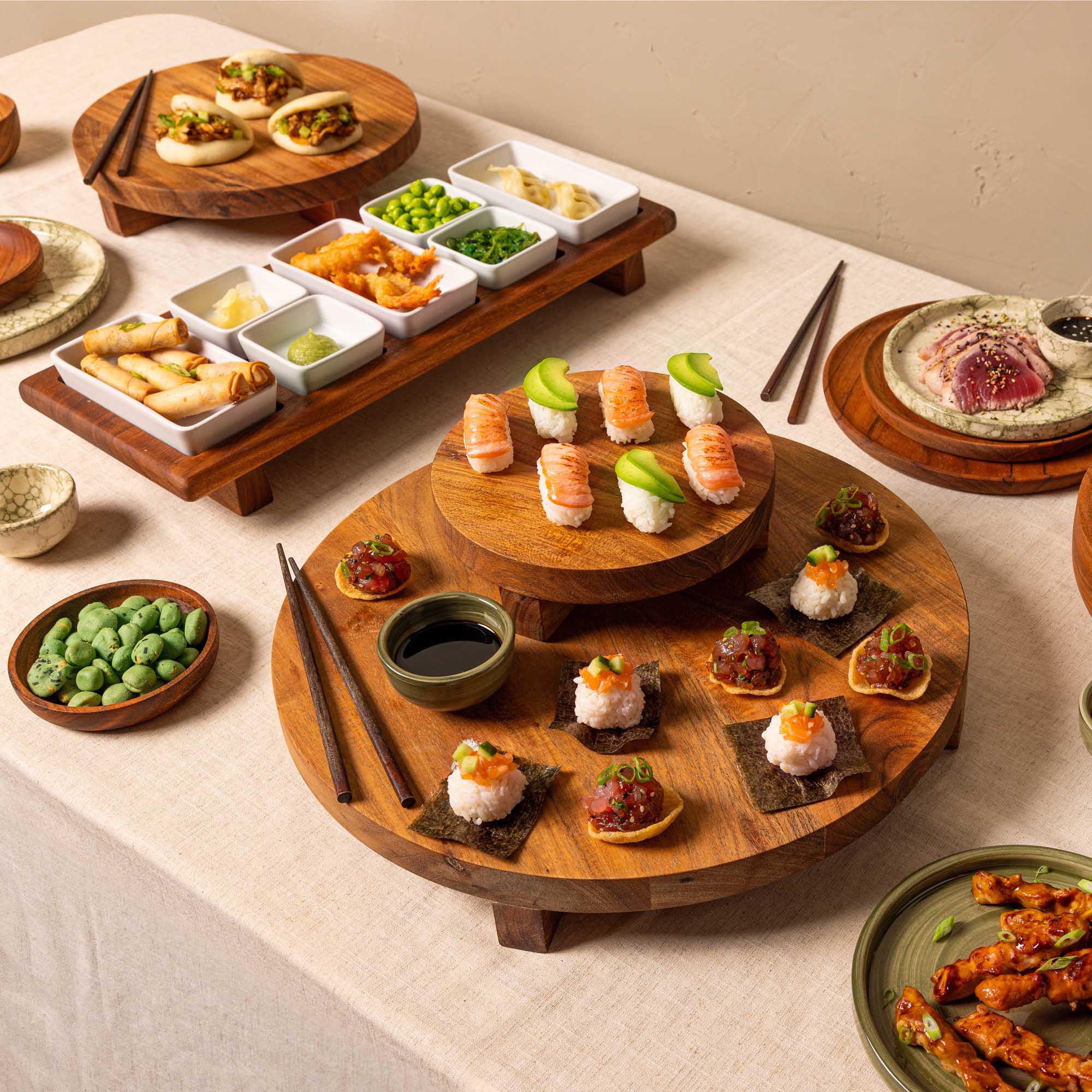 Pure Acacia Wood Borrelplateau 40x6 cm