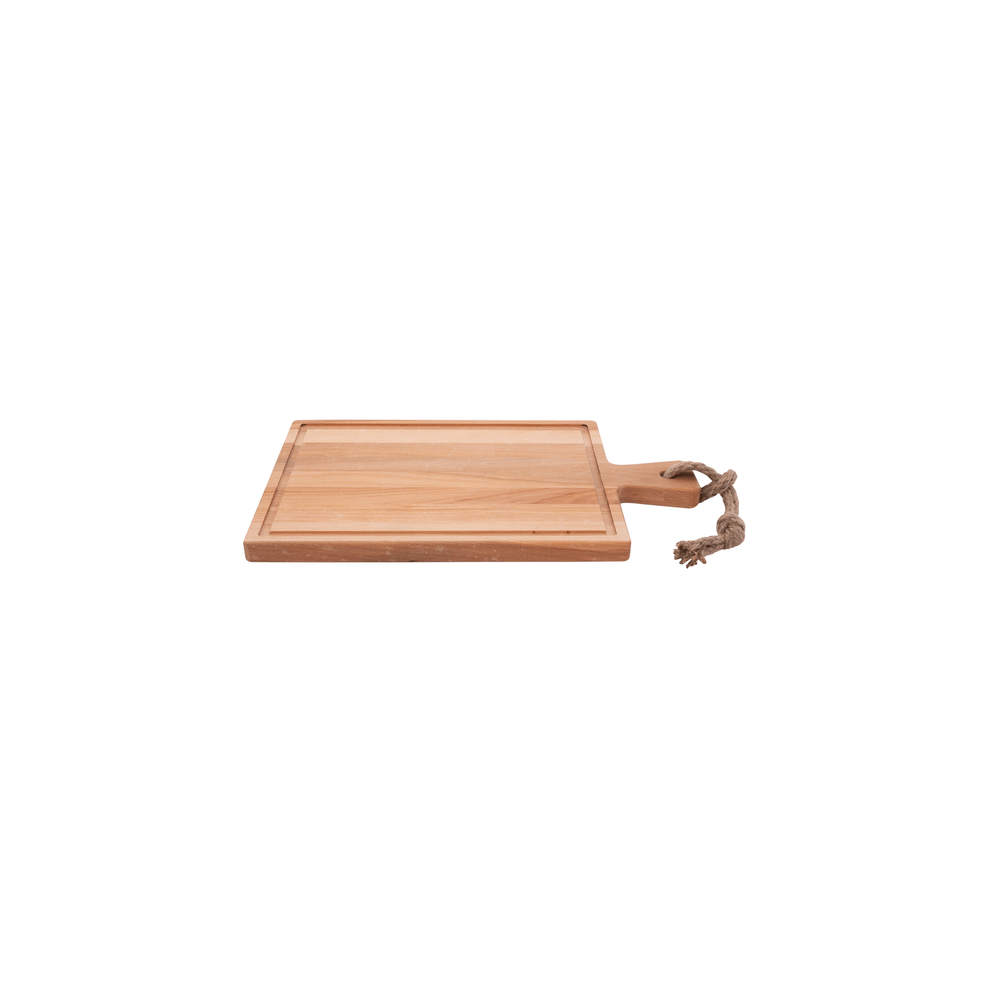 Pure Beech Wood Steak Board with handle 40 cm