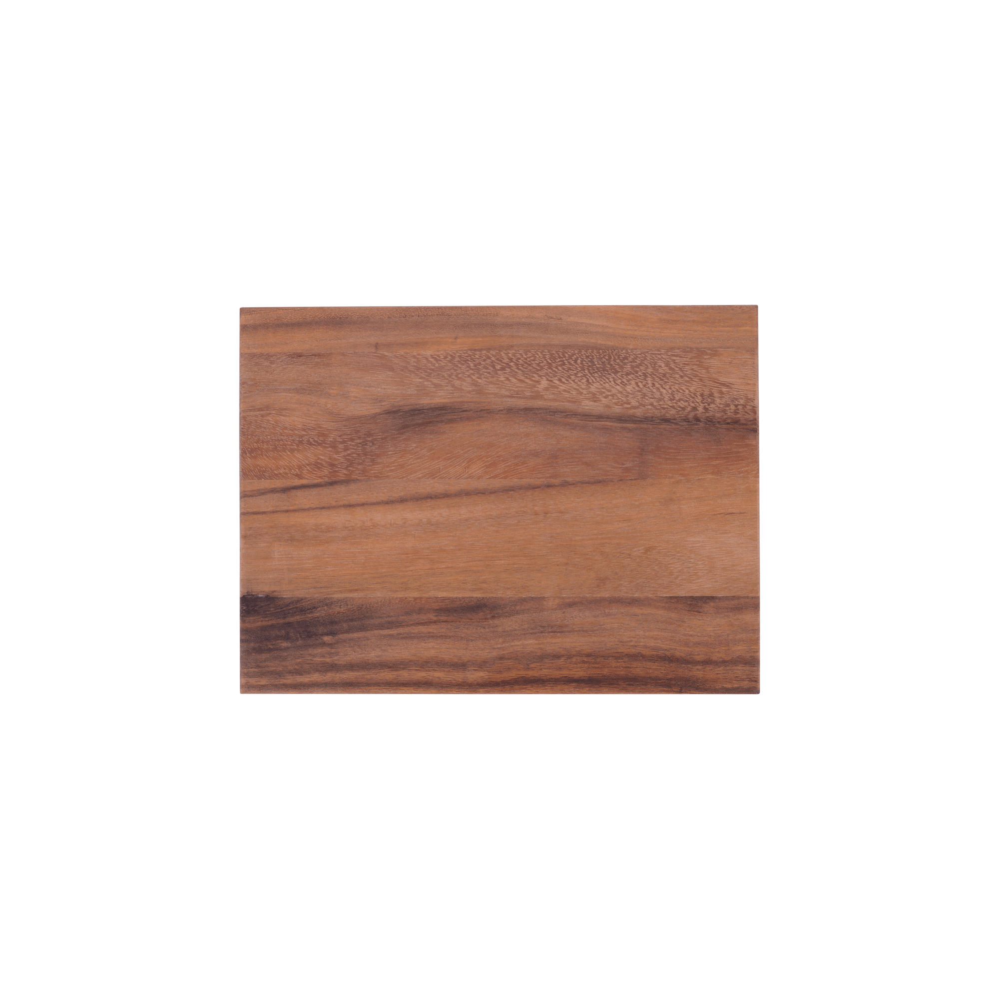 Pure Teak Wood Rechthoekige plank met handgrepen 40x30x3cm